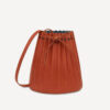 Pleated Bucket Bag